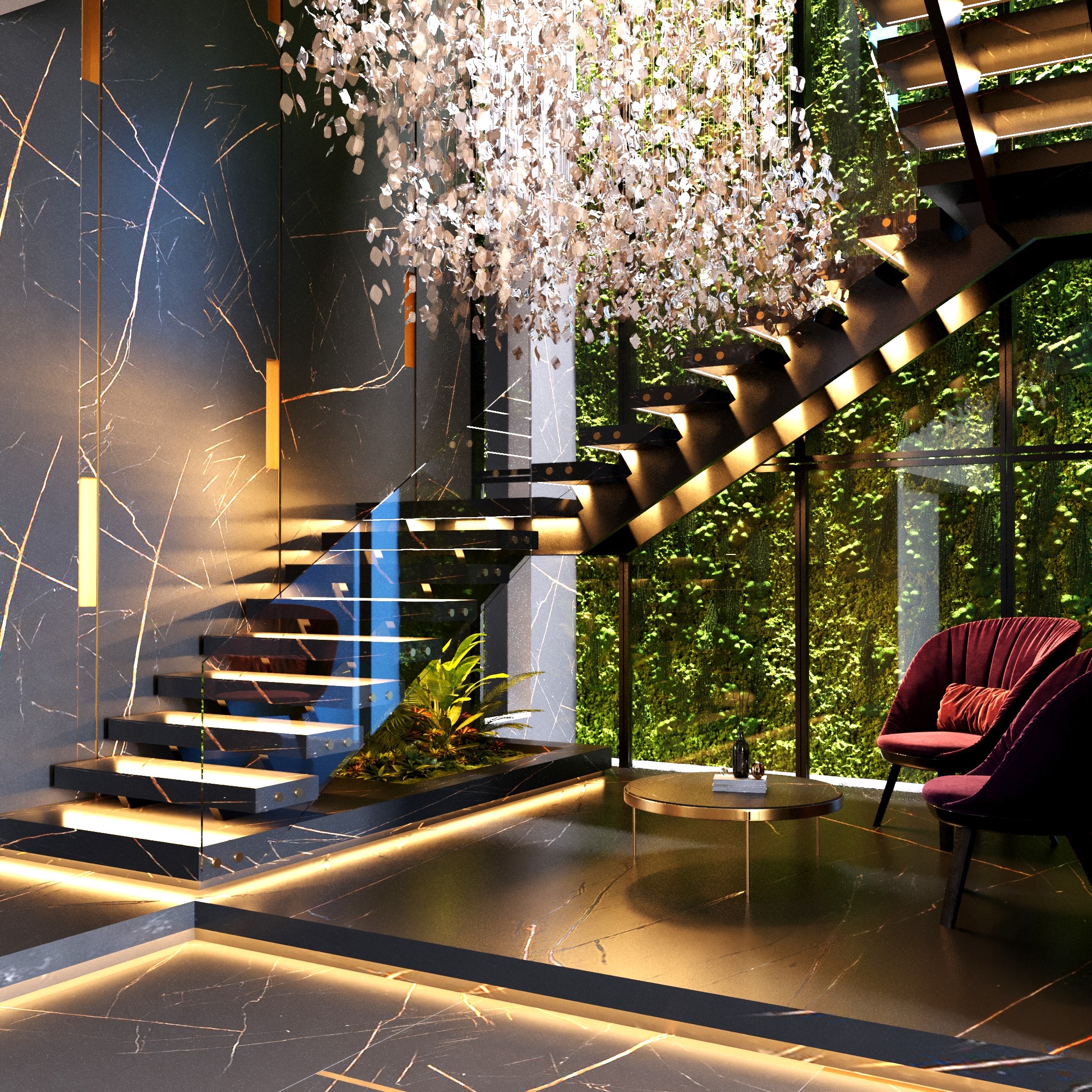 别墅室内设计丨ArsaGroup-31