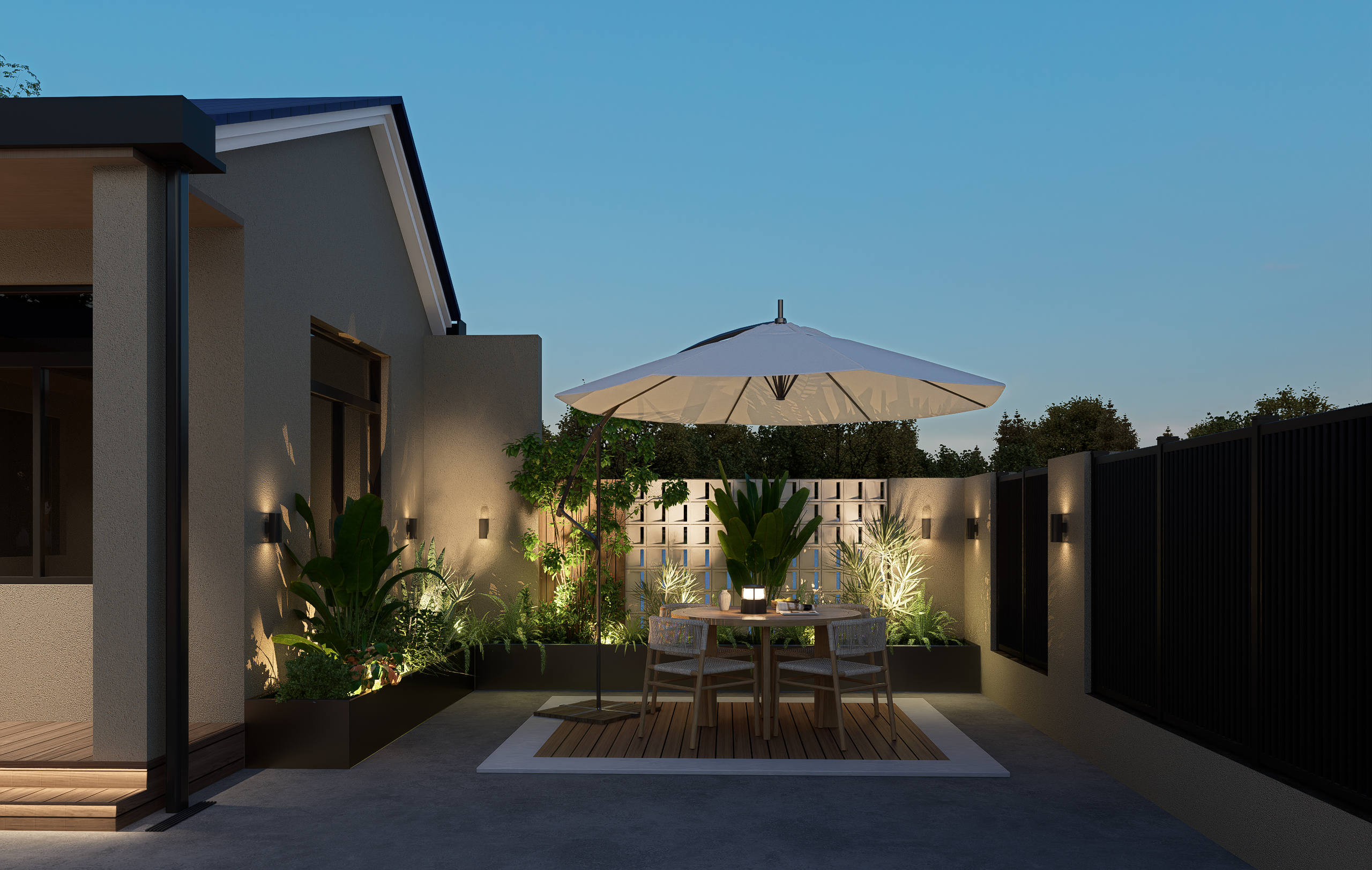 自建房外立面及楼栋公区铺砖作品集展示-24