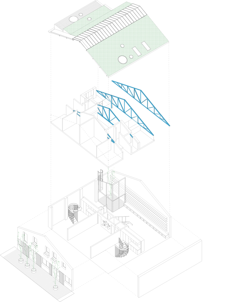 西班牙废弃仓库变身创意办公区丨RuizEsquíroz-37
