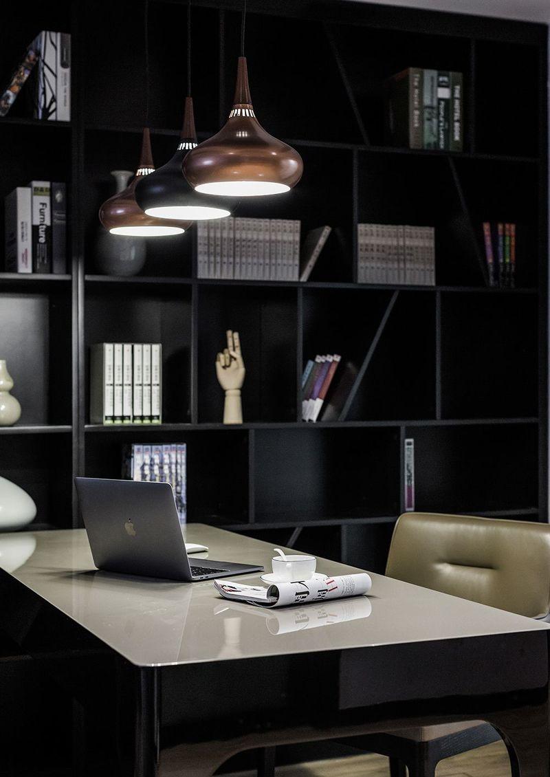 现代风格【山水和园】220㎡家居设计，美食、儿童、阅读空间一应俱全-16