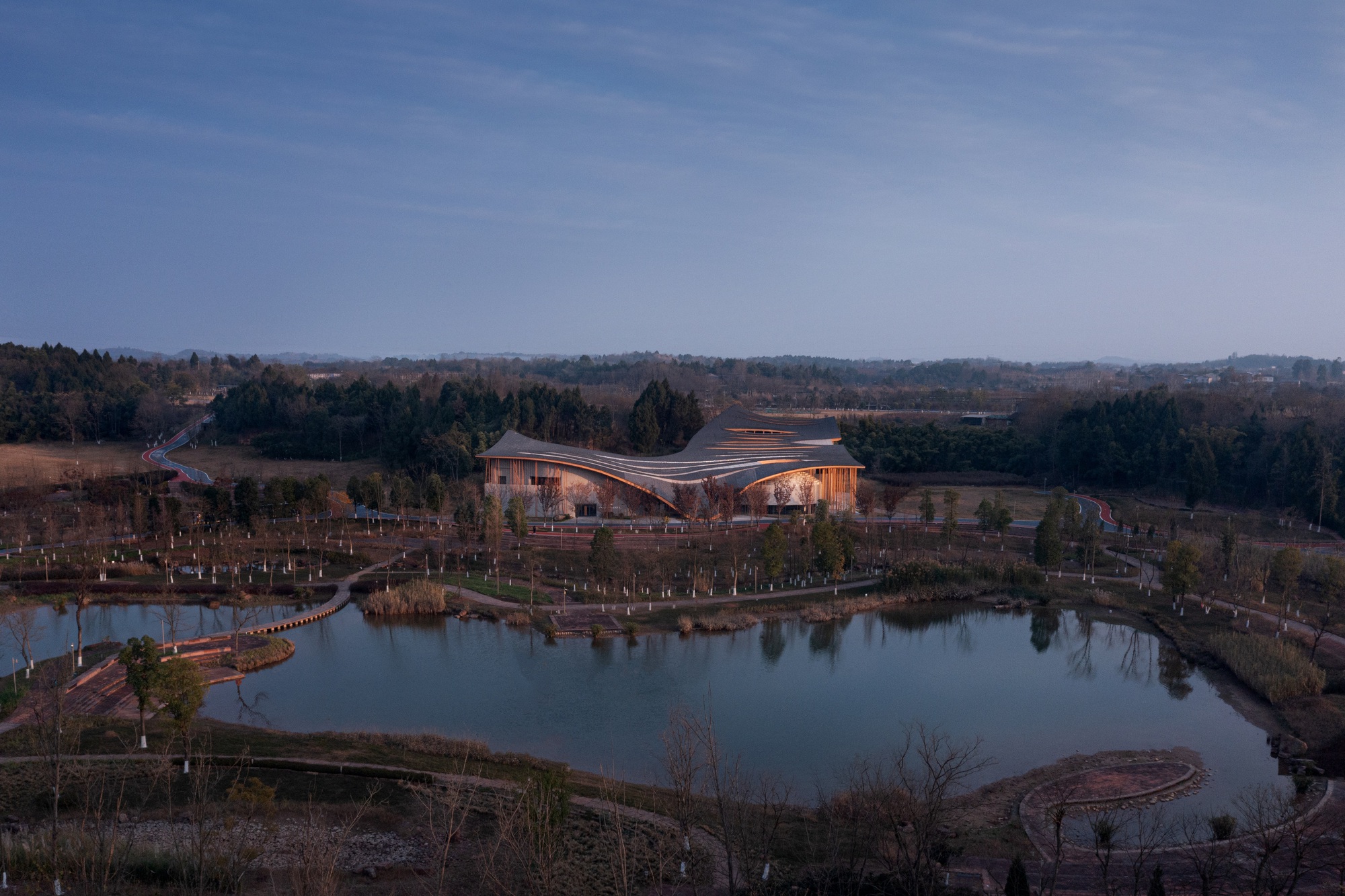 Renmin Canal Water Conservancy Culture Zhongjiang Memorial Hall / AOMOMO Studio, Shanghai Jiao Tong University-46