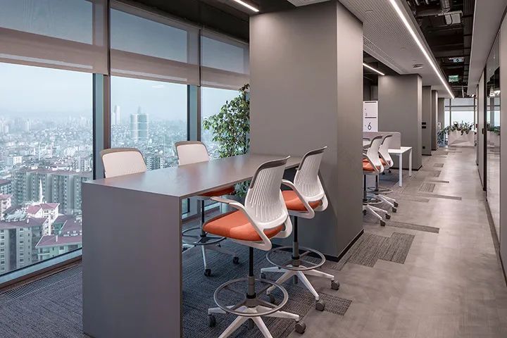 SAP 土耳其总部办公设计 | 优雅高级灰调、工作生活相融合-23