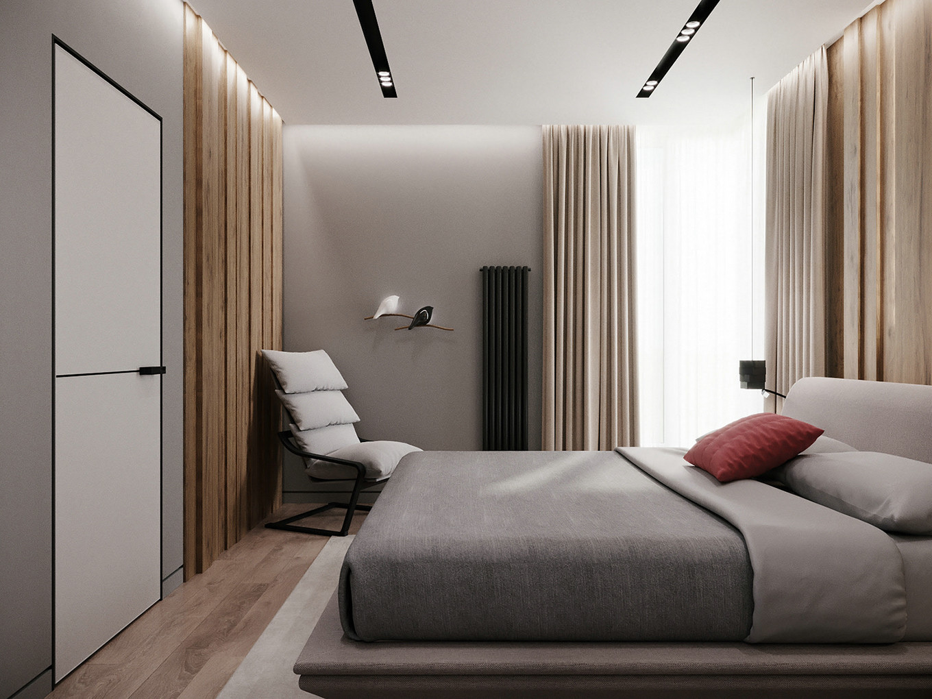 北欧原木的诗意生活——XX 项目生活空间设计-18