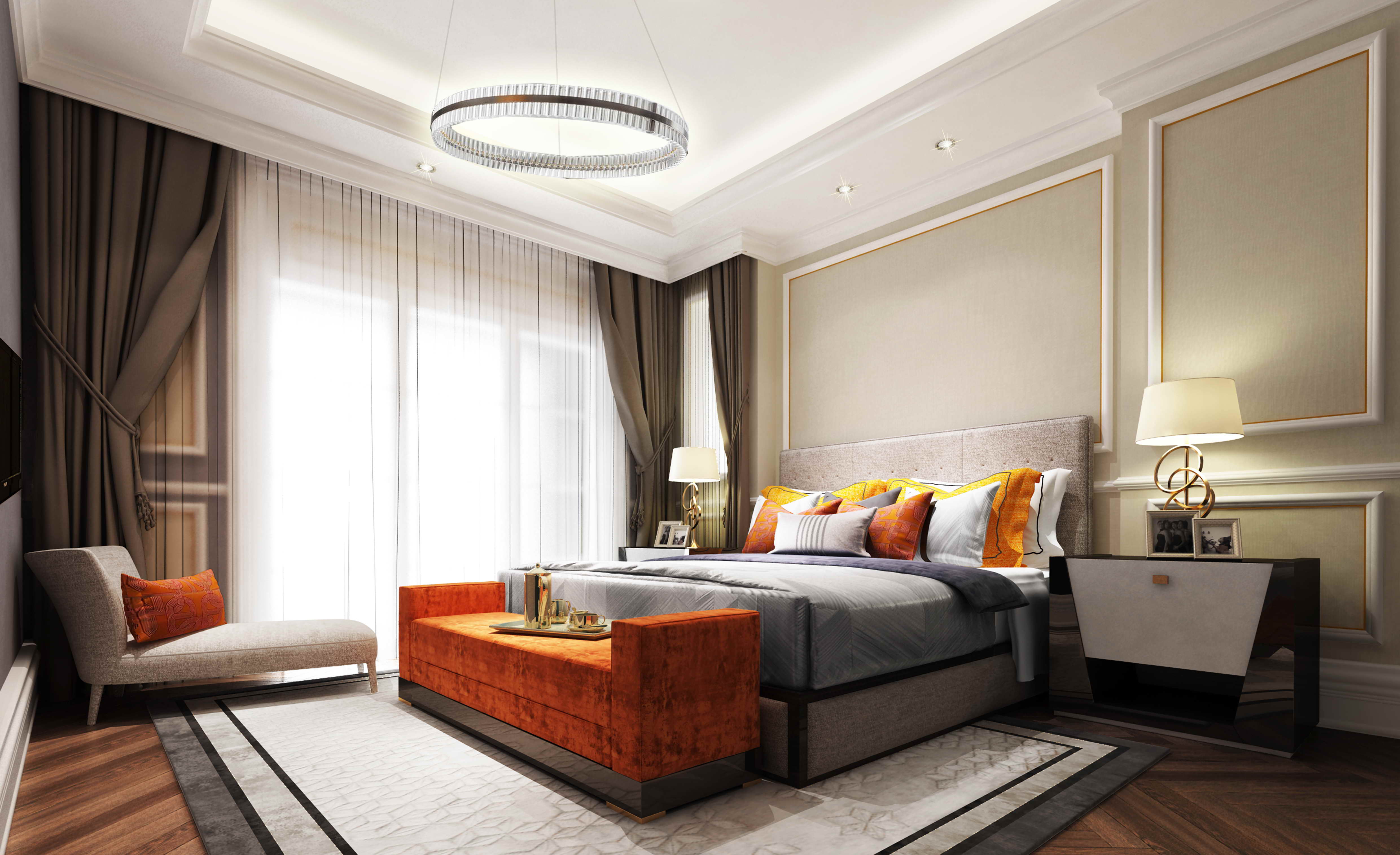 威海明辰湖畔原乡别墅样板房丨中国威海丨广州集美组-22