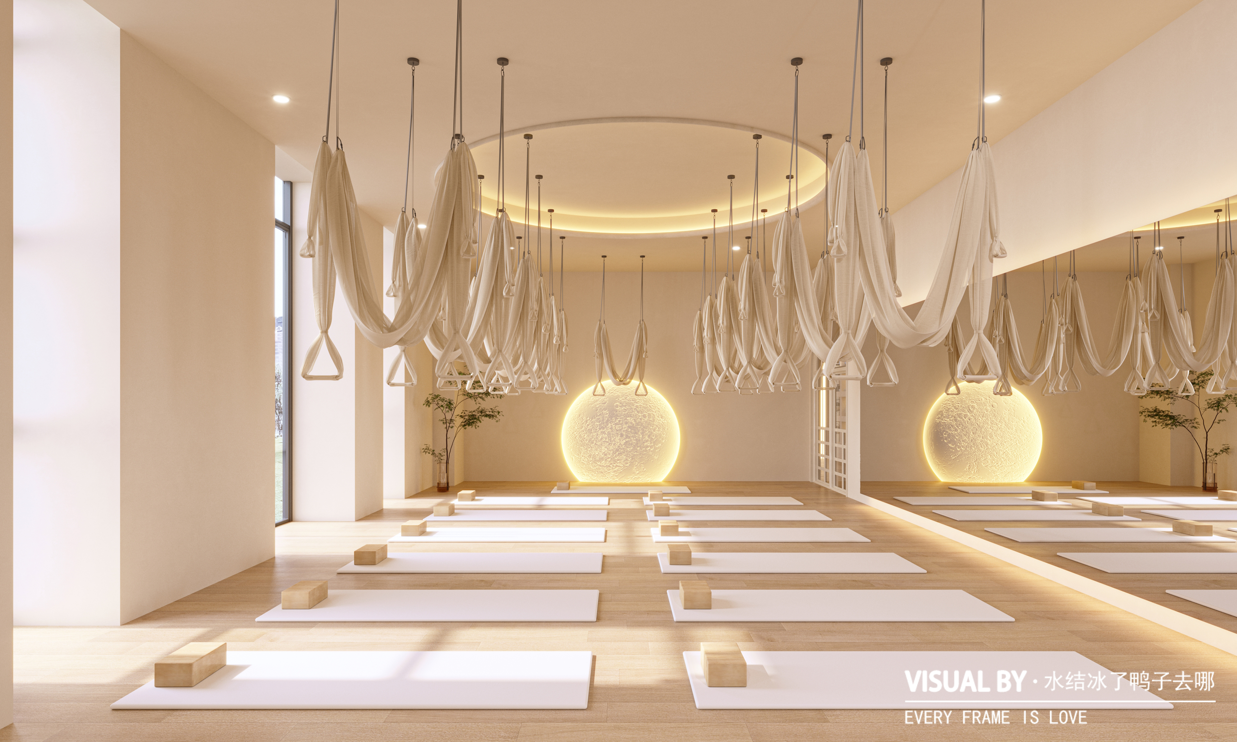 瑜伽店效果图-5