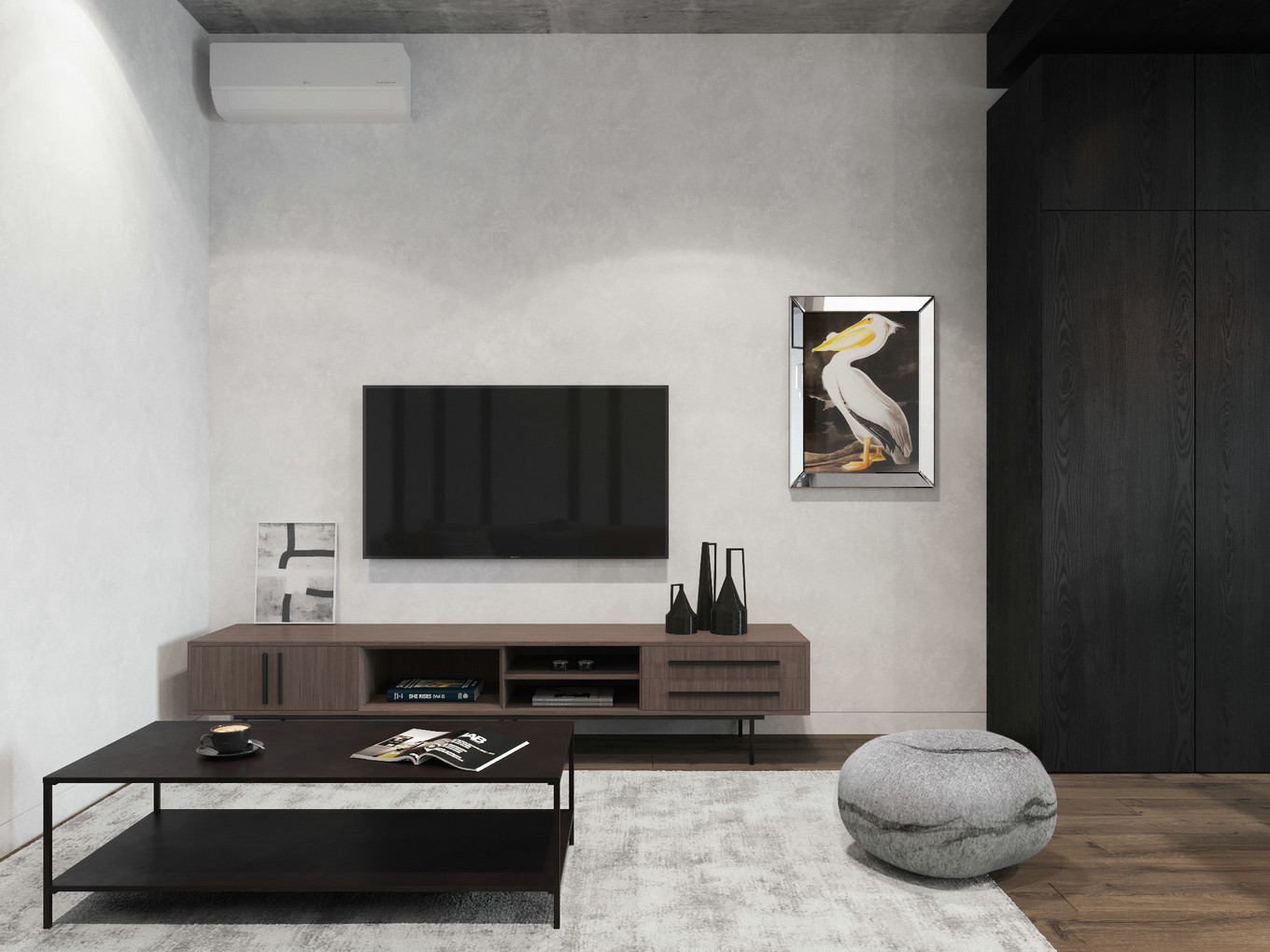 橙黑极简生活，现代简约设计的探索-5