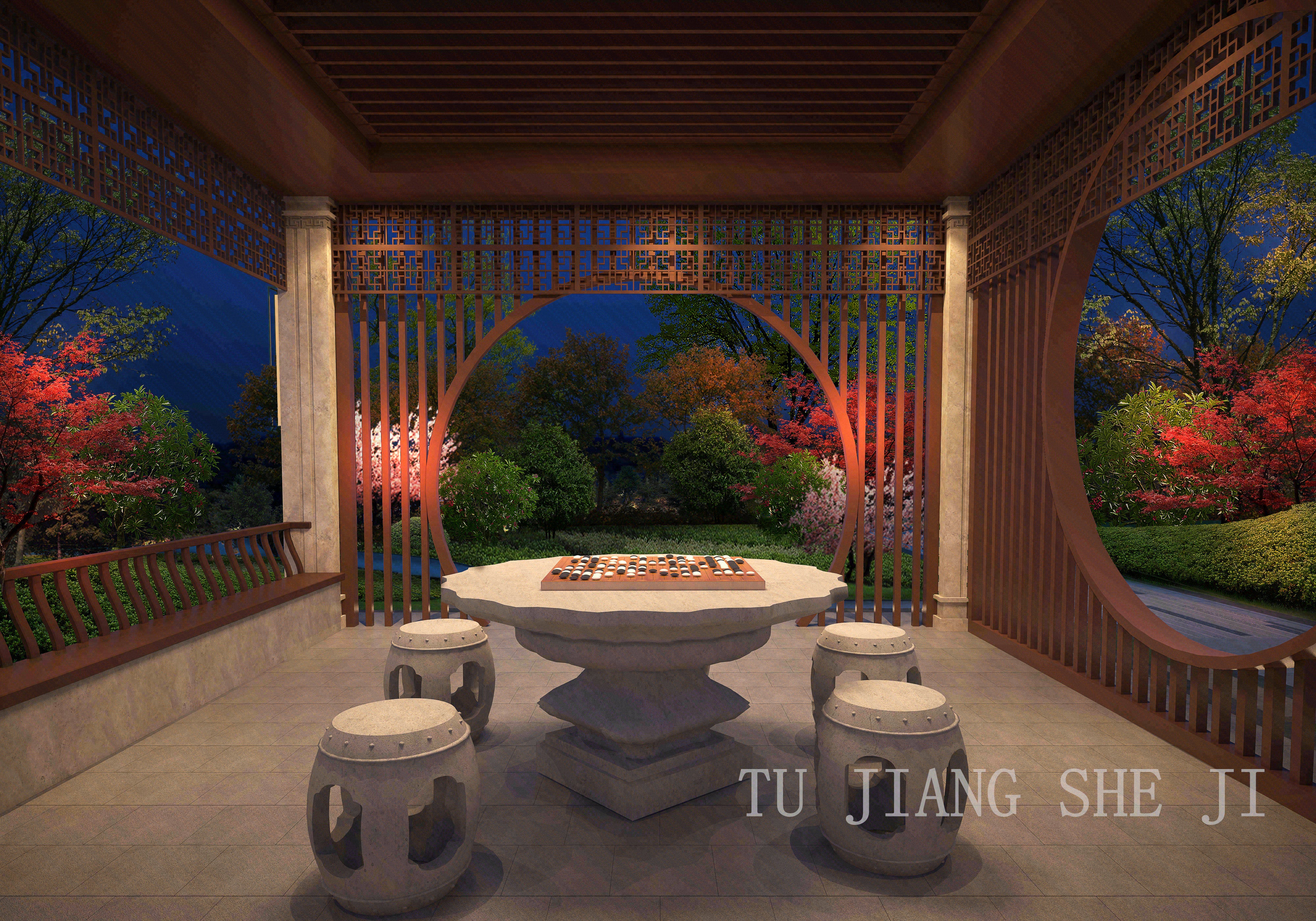 室外景观设计体现了一种从繁忙生活中短暂逃离的手段-2