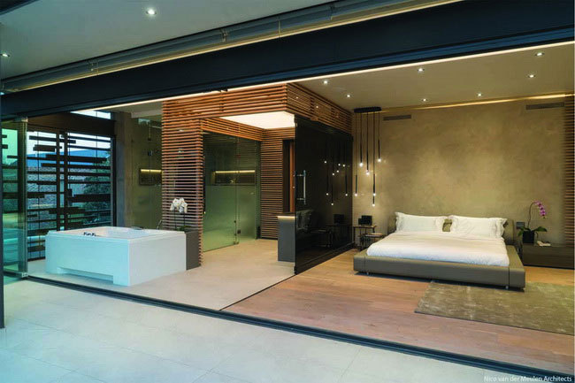 Modern and Elegant House with Open Spaces-35