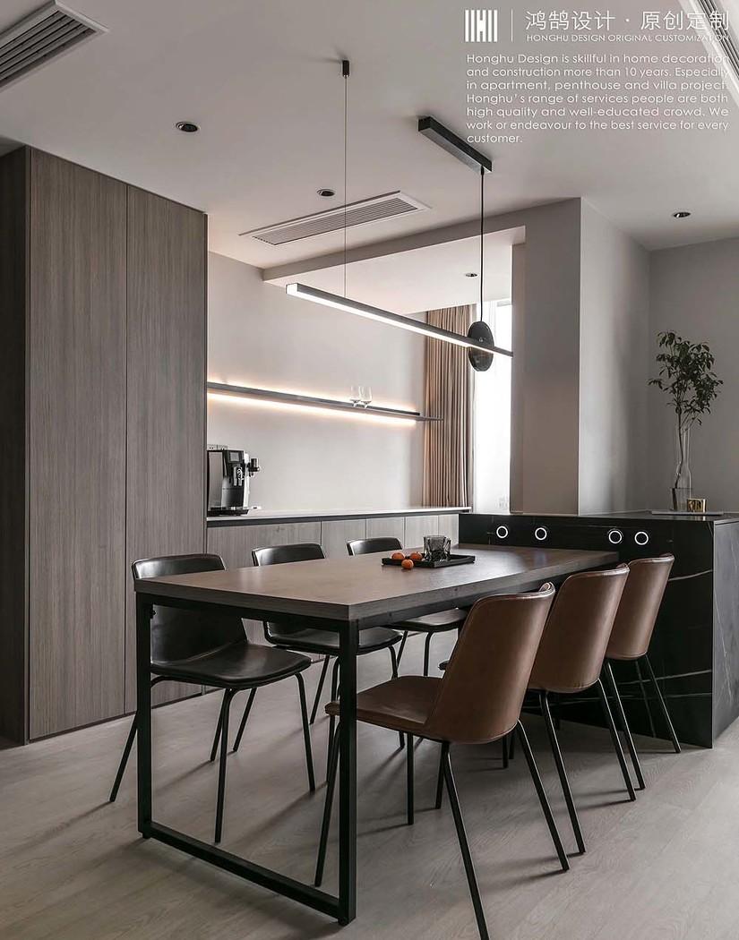 白色平层空间的灵动设计丨中国上海丨鸿鹄设计上海-16