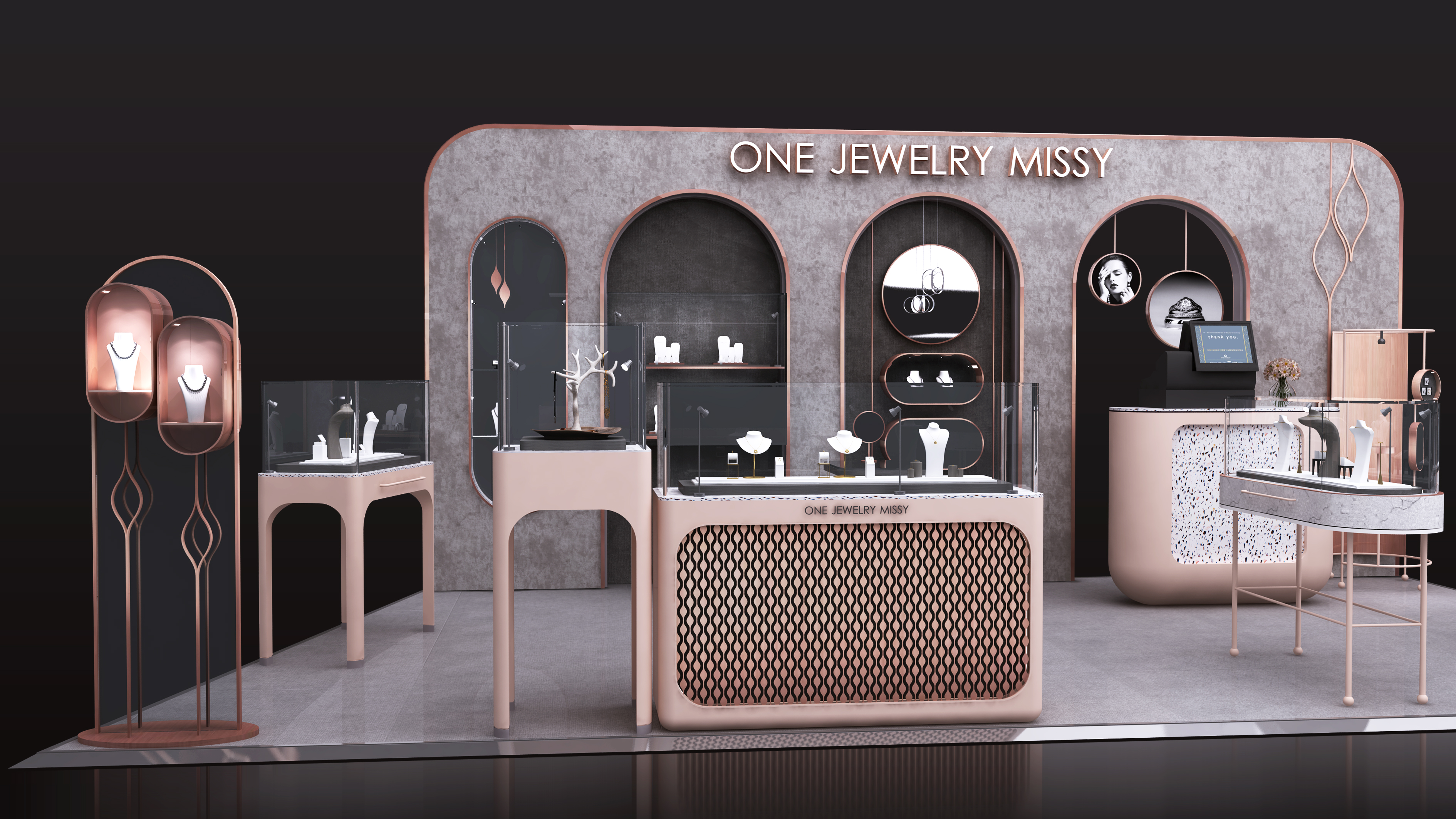 One Jewelry at Wanxiang shopping mall, Shanghai, China-6