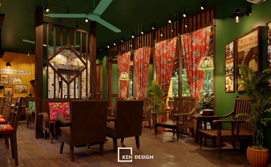 Quán cafe bao cấp Tâm An(心安复古咖啡馆)丨Ken Design-15