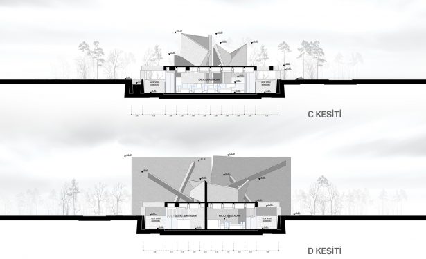 韩国战争纪念区域及游客中心建筑项目竞赛提案丨monoroom | Architects-9