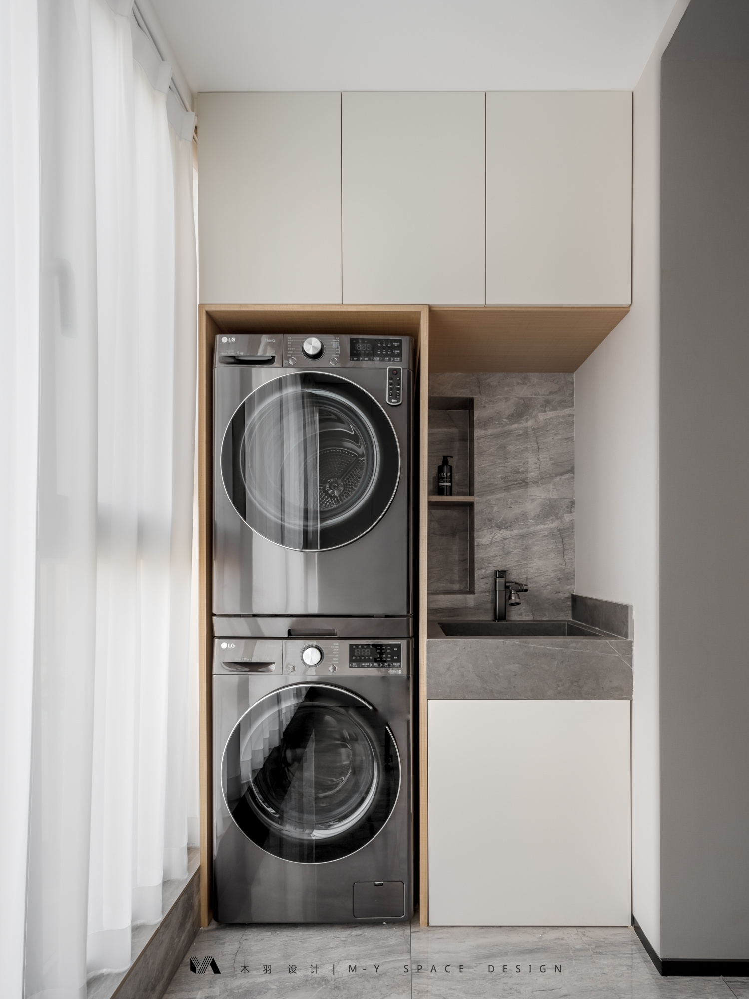 138㎡精装房微改轻奢风设计丨中国武汉丨武汉木羽设计-9