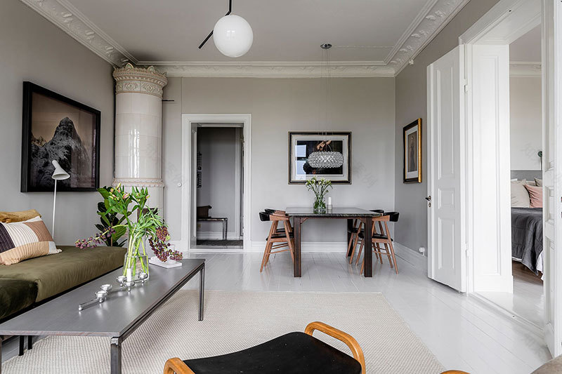 格特堡优雅斯堪的纳维亚公寓-11