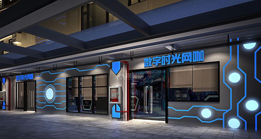 专业打造电竞网咖装修设计,提升上座率与时长-0