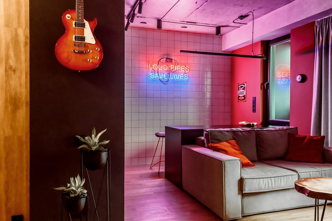 充满阳刚之气的单间公寓-0