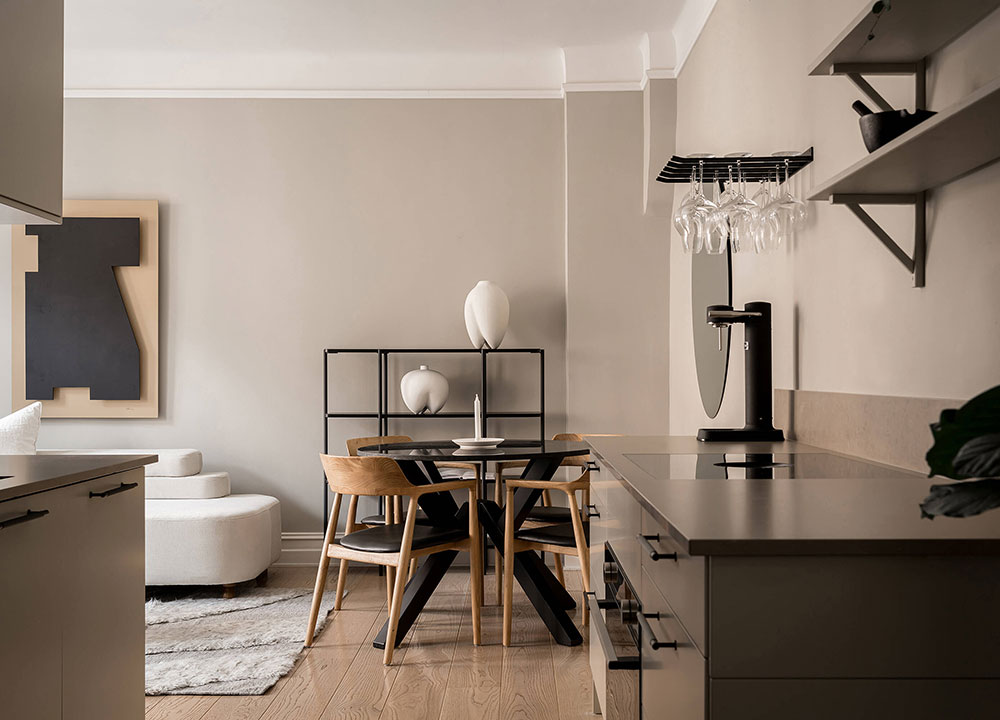 斯德哥尔摩时尚公寓 | 温暖色彩的现代设计-9