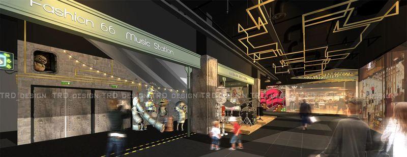 东莞汉邦六六广场 | 六大主题潮街设计解析-17