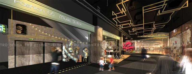 东莞汉邦六六广场 | 六大主题潮街设计解析-17