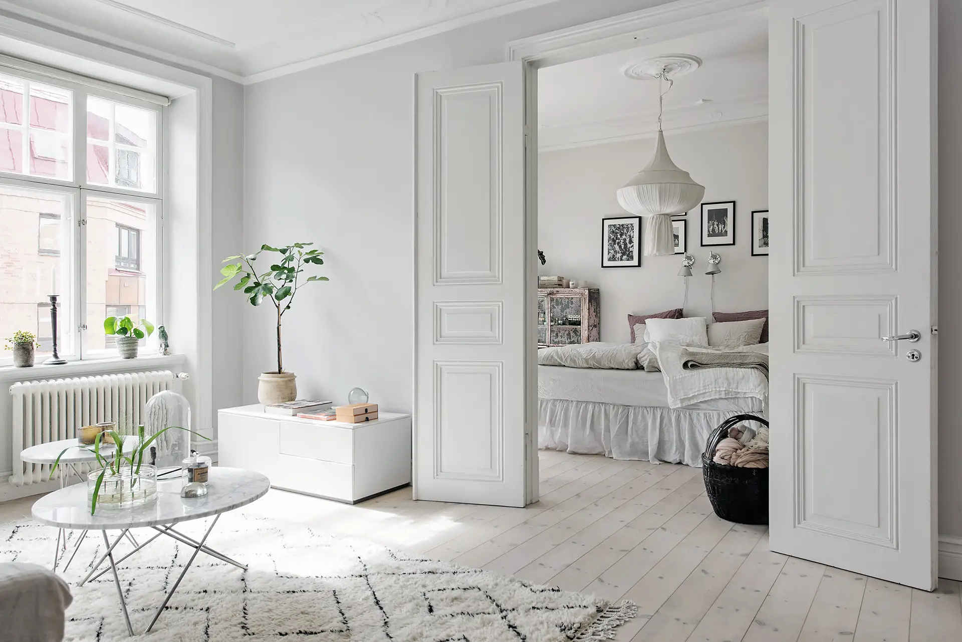 瑞典 106 平米原木与水泥的温馨原野风-3