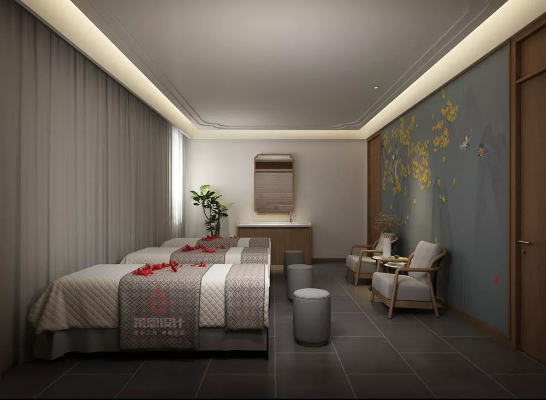 顶真美容会所 | 简约中式设计,呈现舒心之美-34