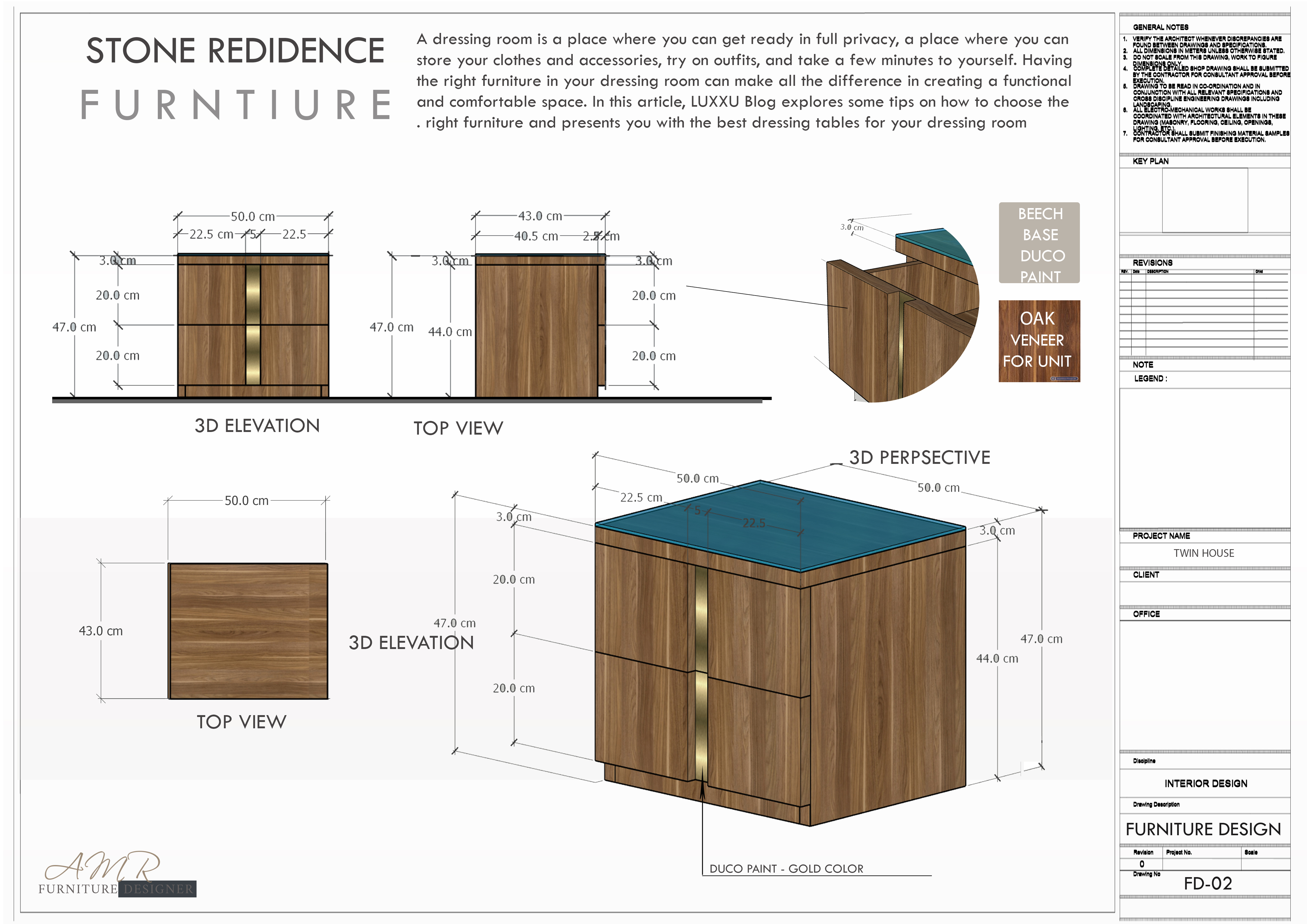 Stone Residence - FURNITURE DESIGN-3