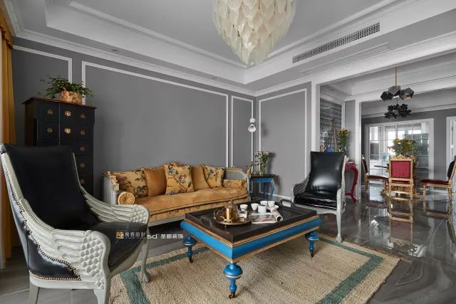 现代美式混搭风,宁波中海寰宇天下 139㎡案例解读-14