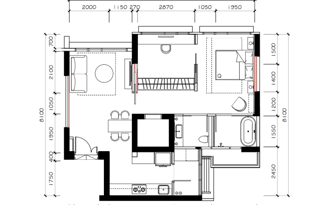 INS 风女主播独居的柔和粉红家居丨阿海设计师-37