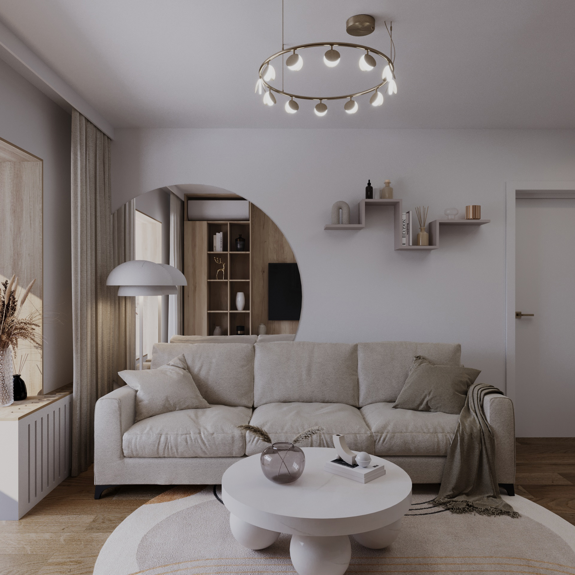 Pink Accents Apartment-8