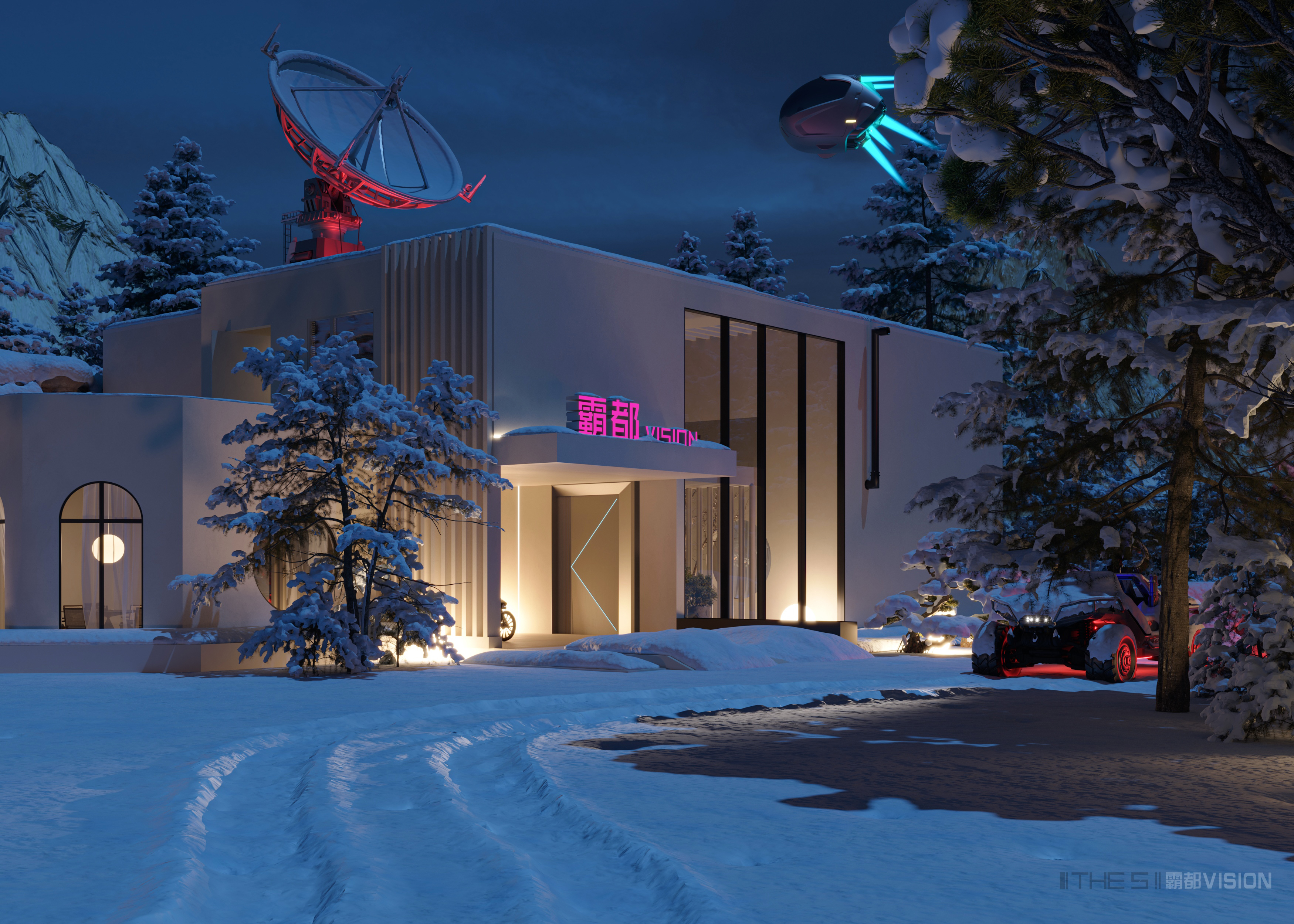 雪山之巅的战士斯寒 · 室内设计点评与升级-28