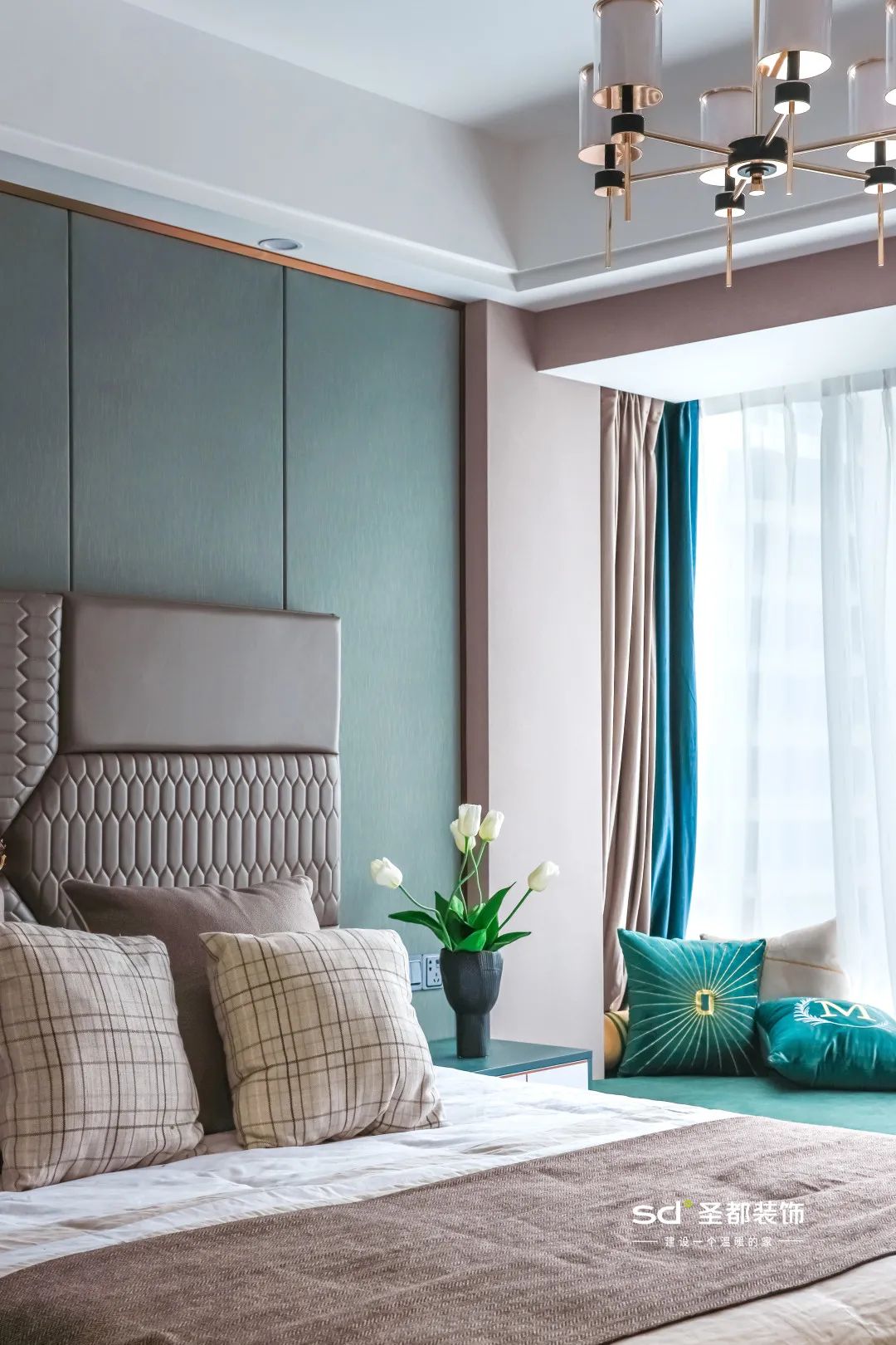 浙江杭州 120㎡现代轻奢,全屋收纳客厅,品质生活新定义-5