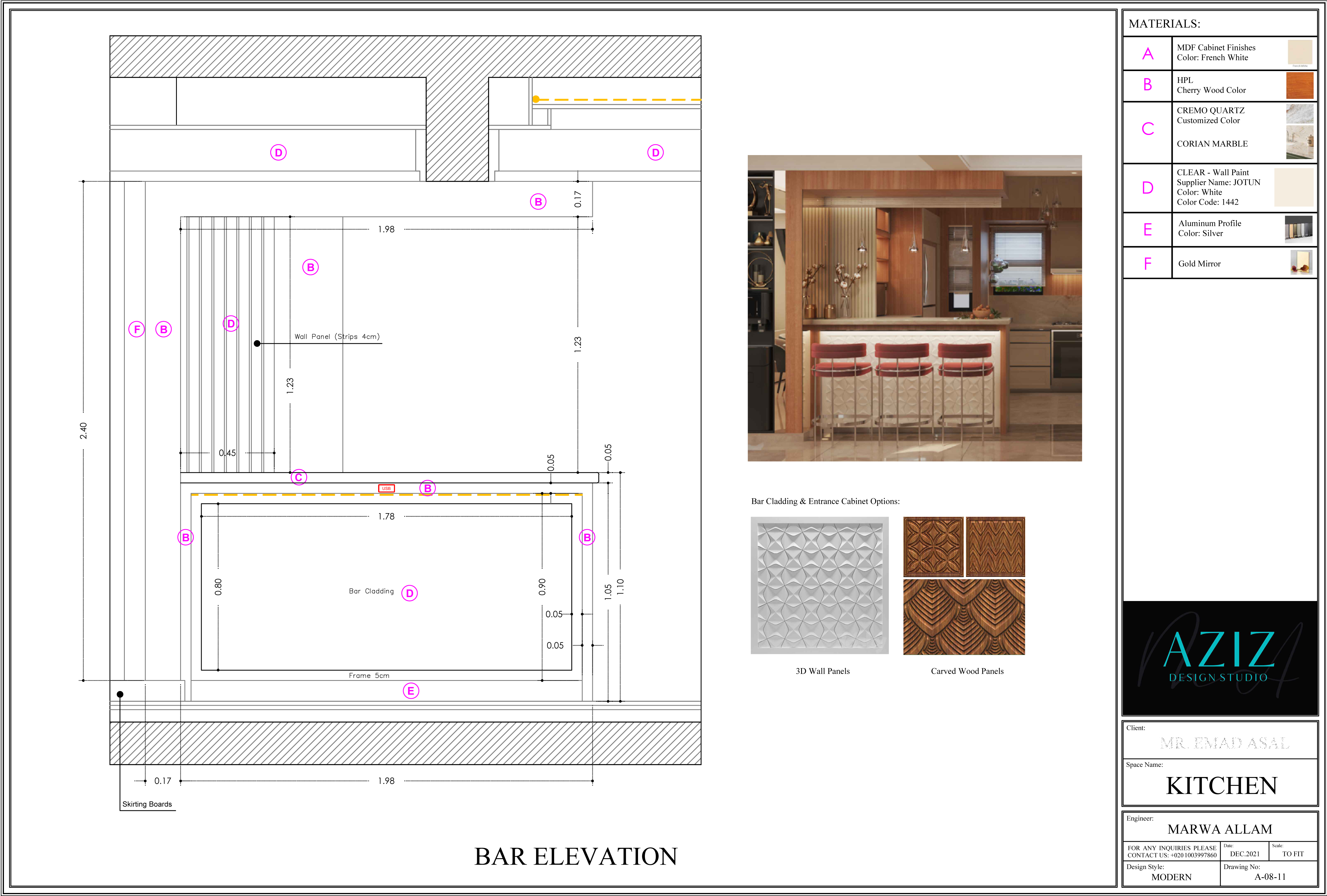 OPEN KITCHEN 工作图纸-17