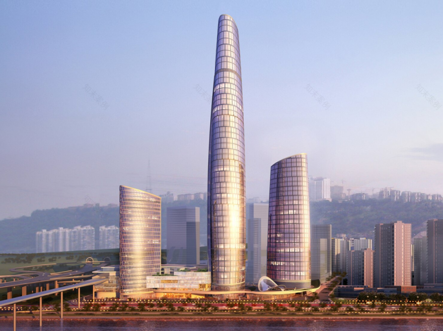 重庆陆海国际中心丨中国重庆丨美国KPF建筑师事务所-26