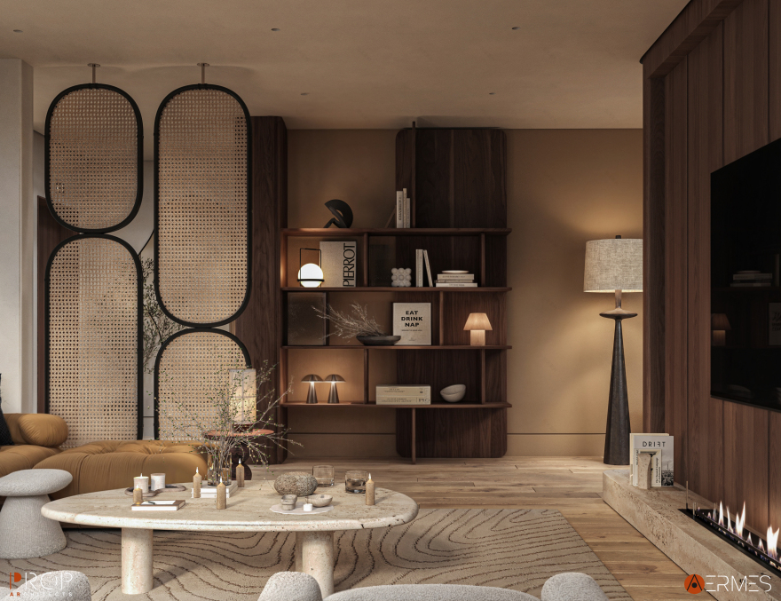 别墅内部丨沙特阿拉伯丨PROP & AERMES ARCHITECTS-11