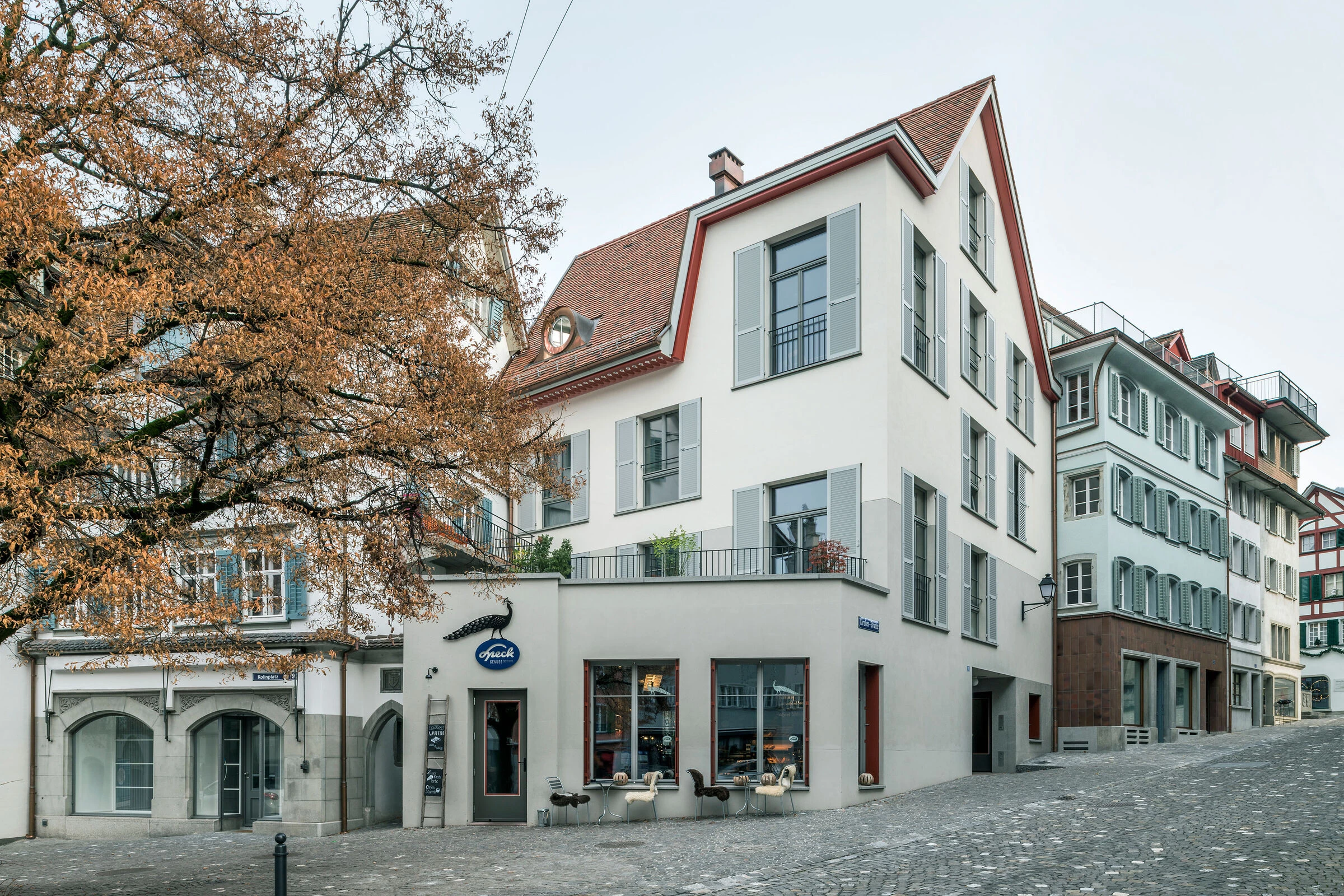 苏黎世古城区 Kolingeviert 建筑群修复重生-14