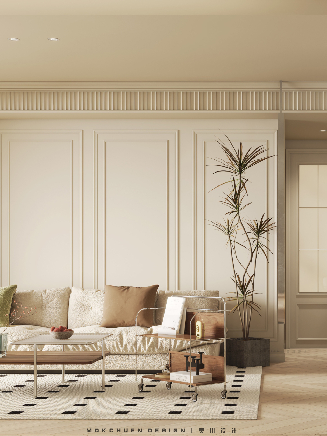 临海揽山 110㎡法式奶油新家丨中国深圳-2