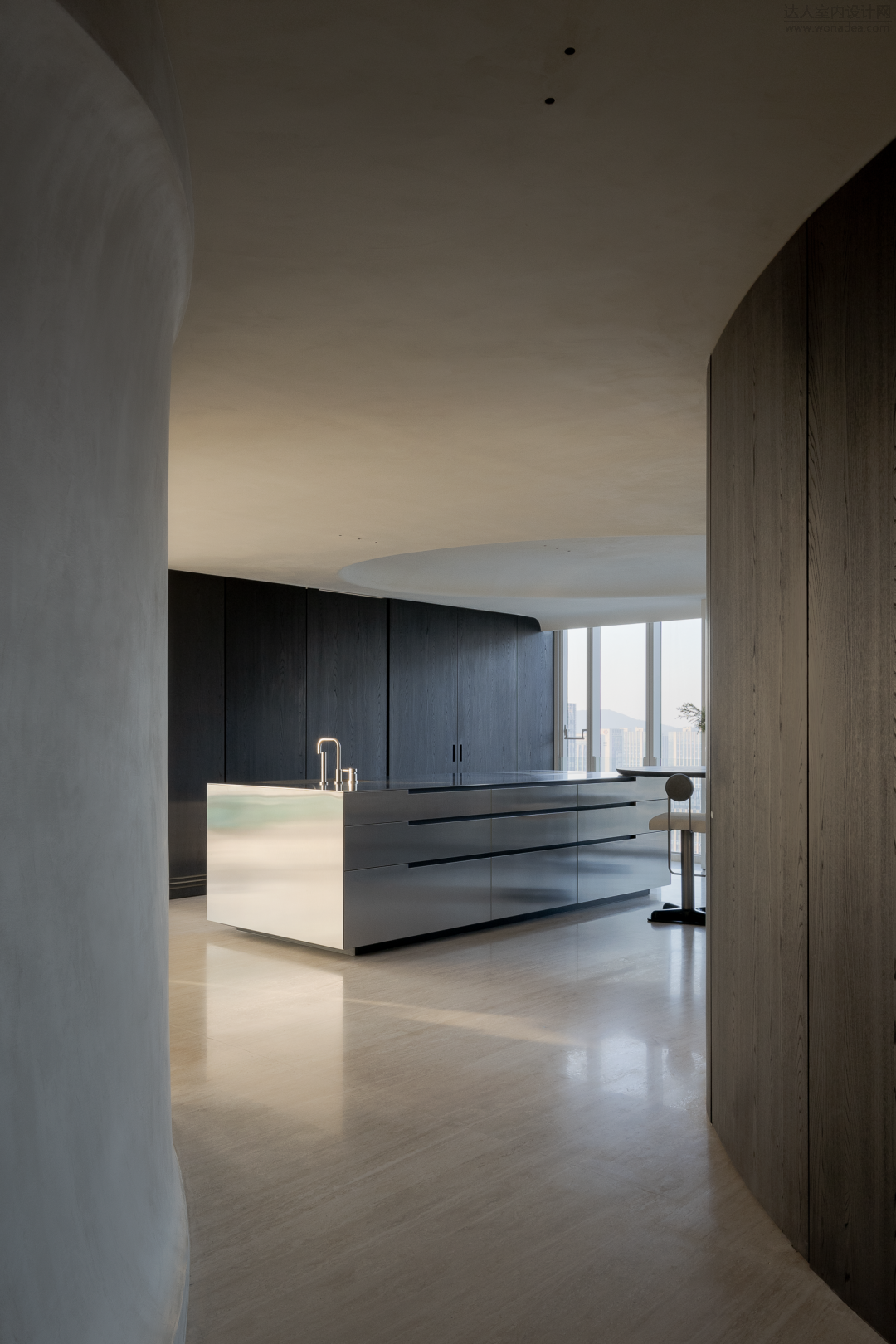 无锡蠡湖香樟园 243㎡住宅丨中国无锡丨介间建筑设计-4