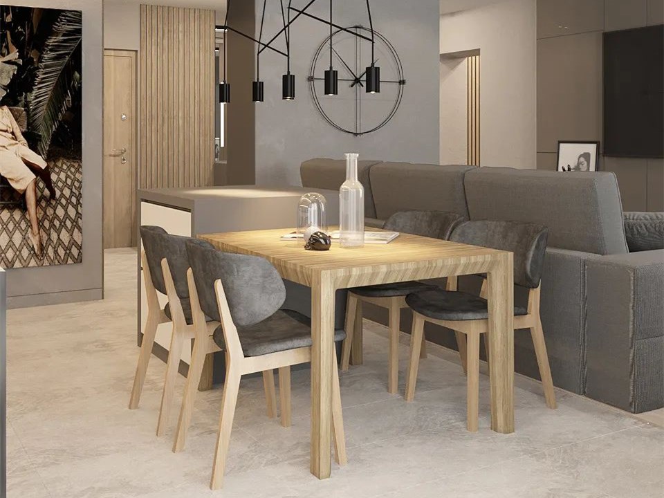 现代简约风的木质公寓丨Taras Belik-2