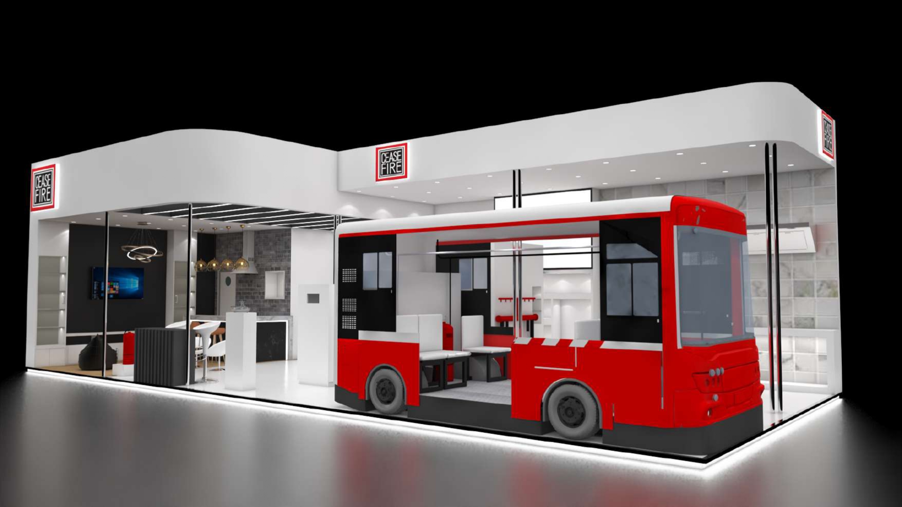 Cease fire,Fire & Security India Expo,Mumbai India 2023-7