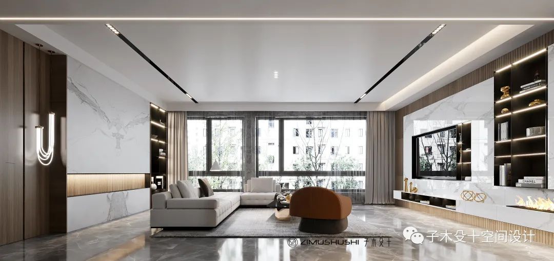 阔境人生 · 子木殳十空间设计的雅奢宅邸-20