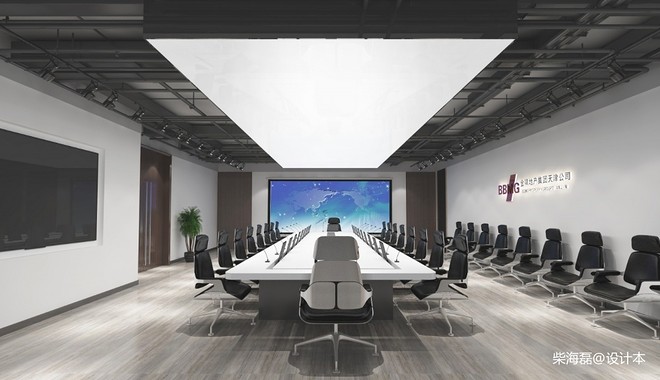 天津金隅地产办公空间设计项目丨中国天津丨室内设计师柴海磊-16