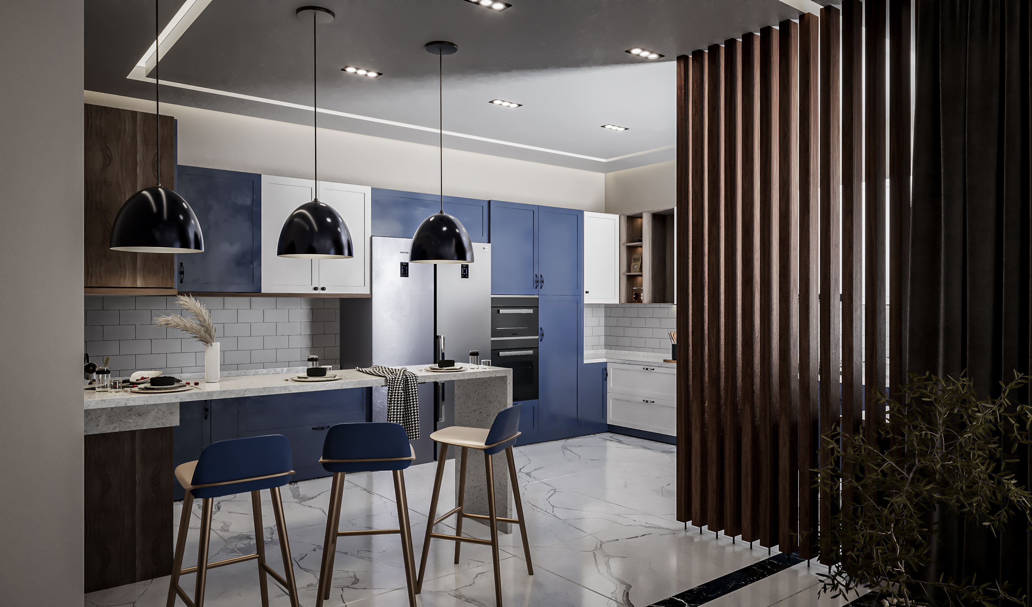 NEO CLASSIC VILLA 设计丨沙特阿拉伯利雅得-34