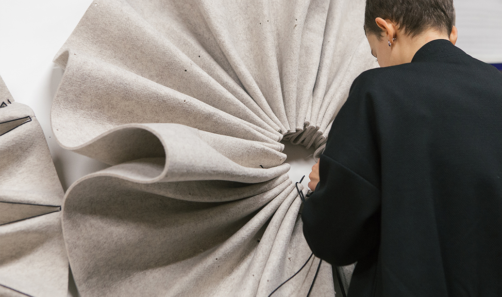 BUZZIPLEAT EDEL LONG声学与照明解决方案丨13&9 Design,时尚设计师Sabrina Stadlober-6