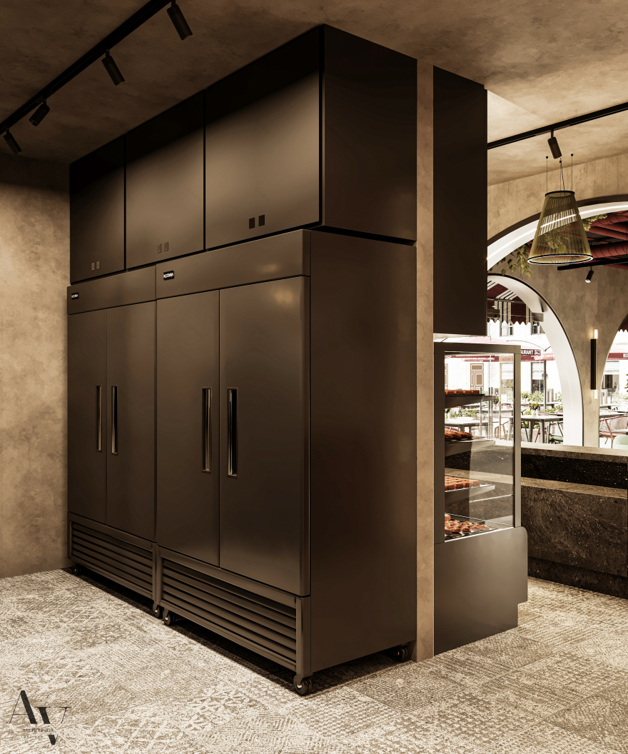 Italian Resurant design(意大利餐厅设计)丨埃及开罗丨archivision staudio(Dina Farouk参与)-25