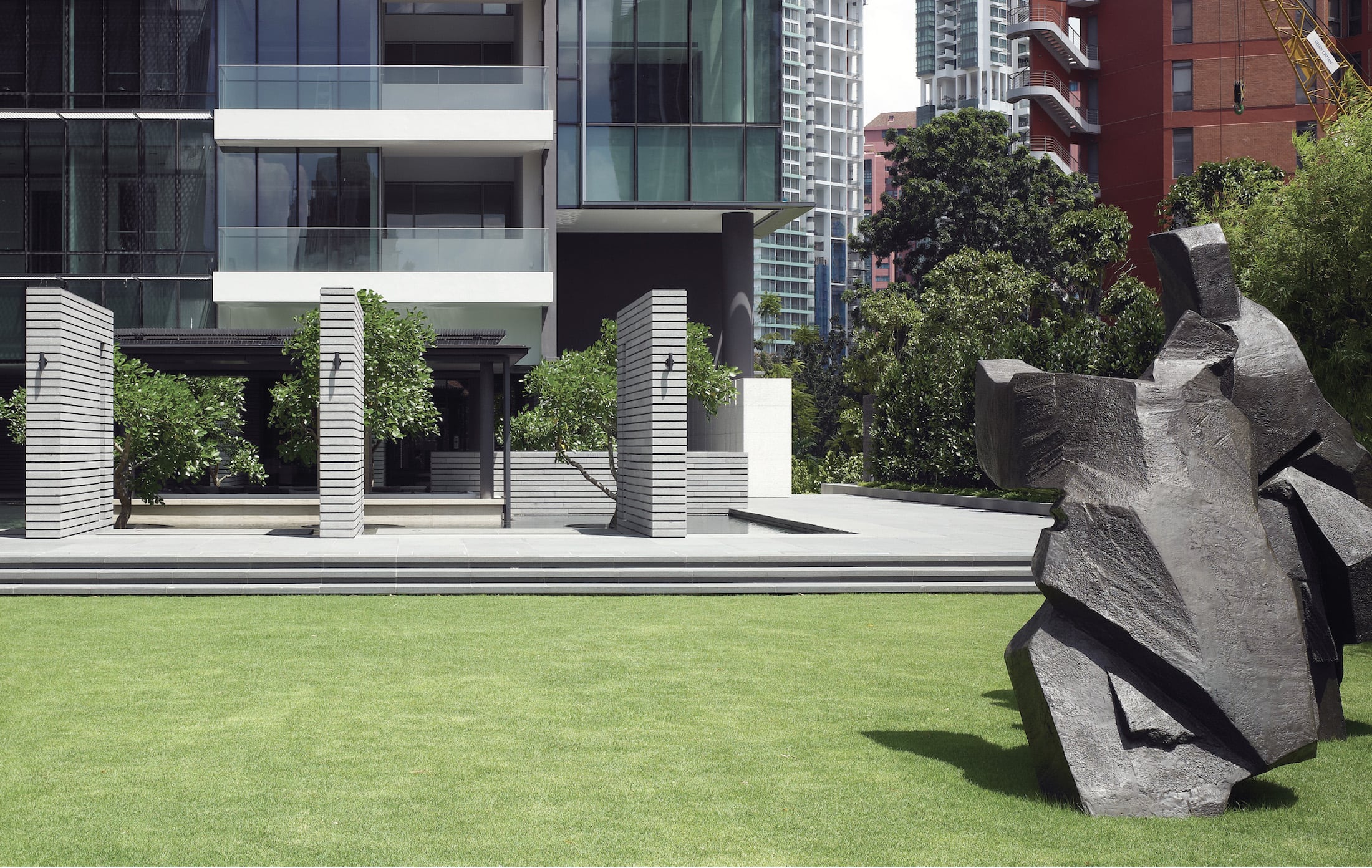 新加坡 Marq 豪宅景观 | 垂直绿化与建筑和谐共生-13