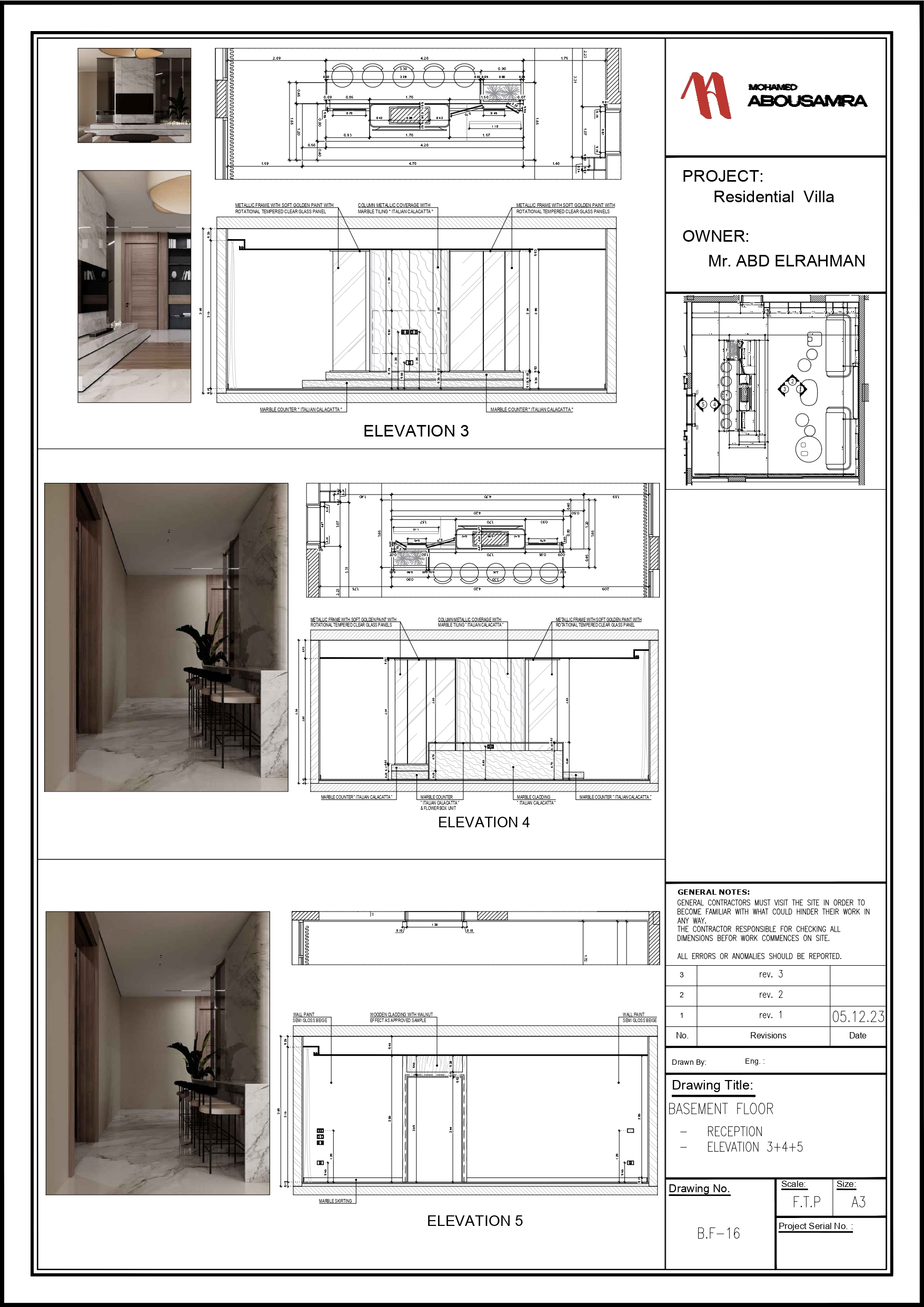 Private Villa in KSA, Basement Floor-17