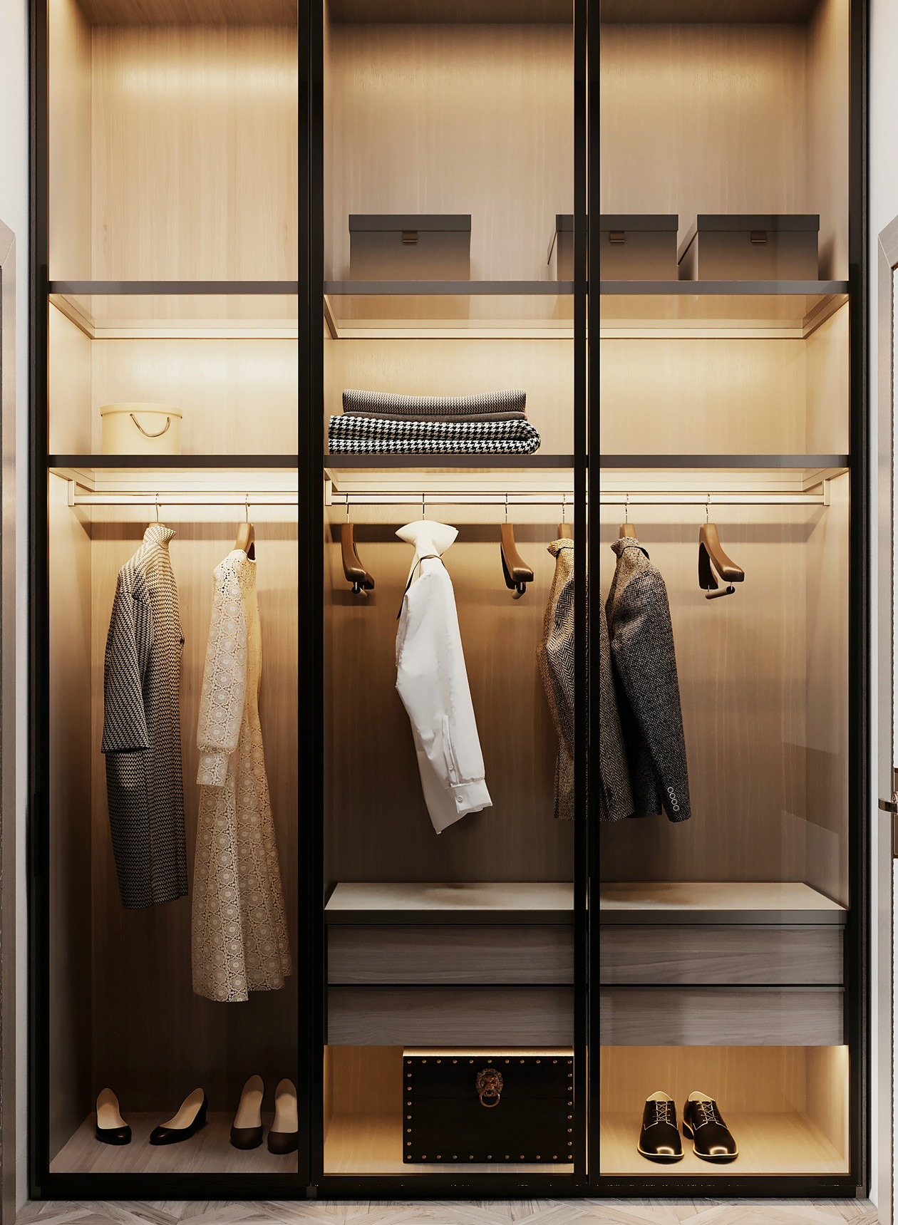 原木+大理石 打造出满满的高级范儿！-12