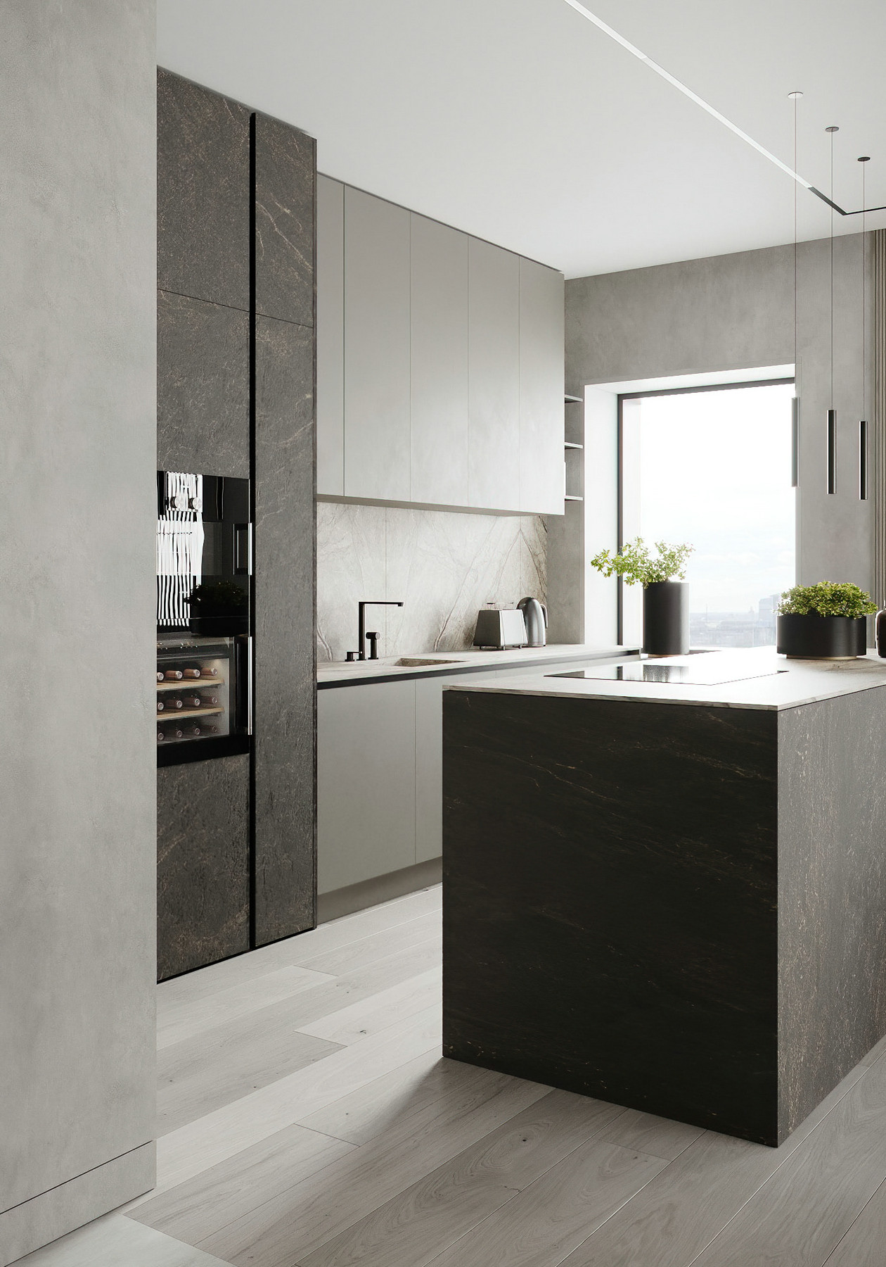 莫斯科简约风空间设计丨俄罗斯莫斯科-10