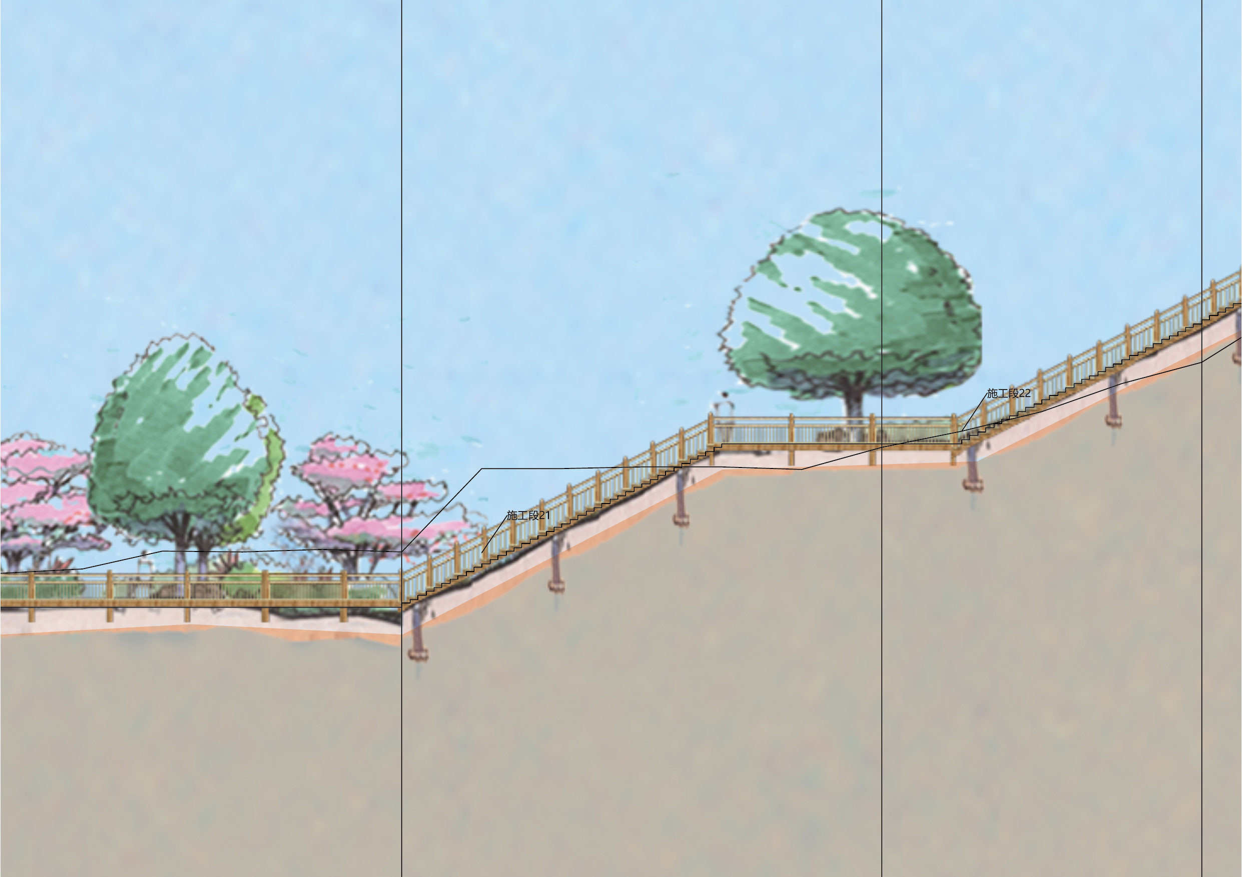 遗址园栈道景观设计-50