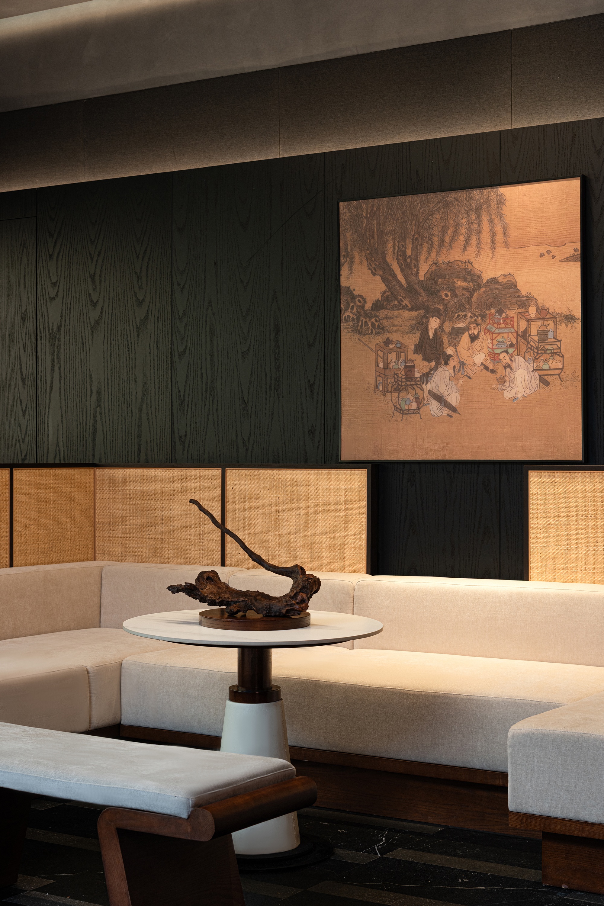 隐逸东方·五韵流形 北京300㎡餐饮空间丨中国北京丨营造清美空间-34